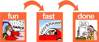 Fun! Fast! Done!