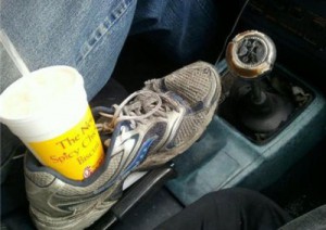 shoe cupholder