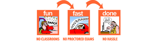 Fun Fast Done Defensive Driving and Traffic School Online