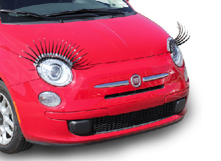 eyelash car traffic school