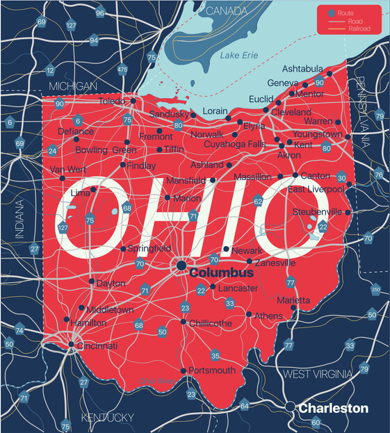 A visual representation of Ohio license points system, highlighting the consequences of six-point violations.