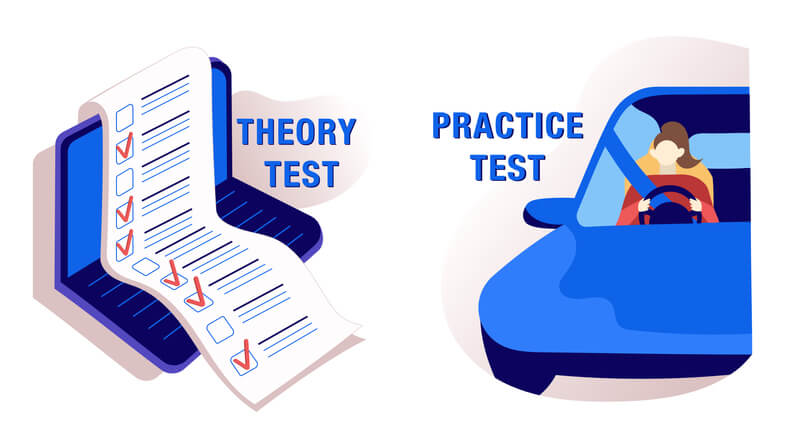 A driver taking a remedial driving instruction course to reduce points on their driving record